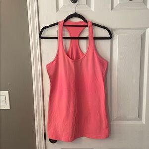 Lululemon Athletica Coral Racerback Tank